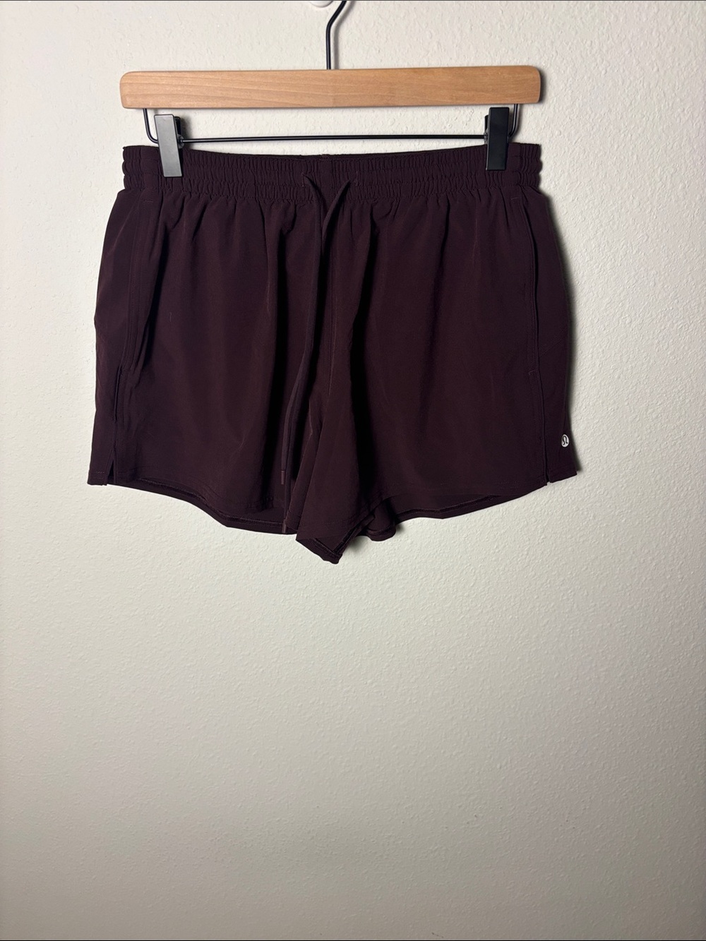 Lululemon Court Rival High-Rise Short 3" Burgundy W7CYLS